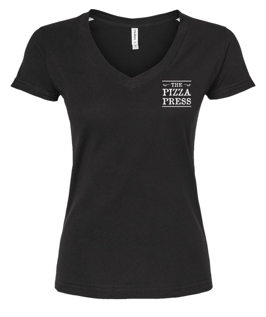 The Pizza Press Women's Vneck