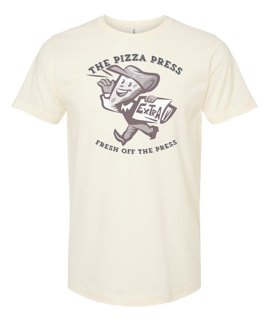 The Pizza Press "Fresh Off The Press" Tee